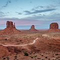 Sunset at Monument Valley No.1